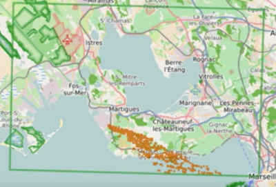 modelisation du panache à martigues/lavéra (mars2019)