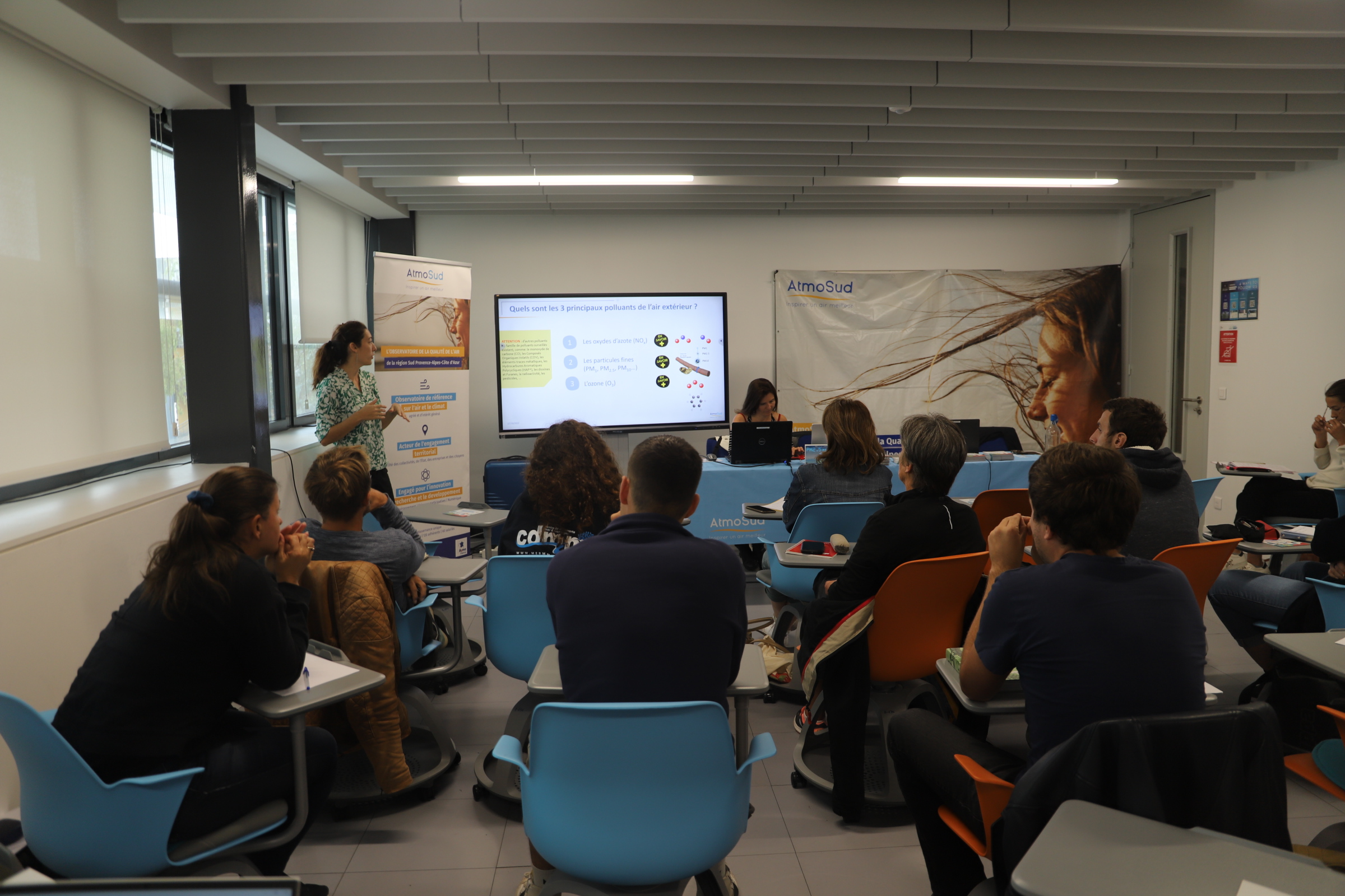 une formation animée par AtmoSud