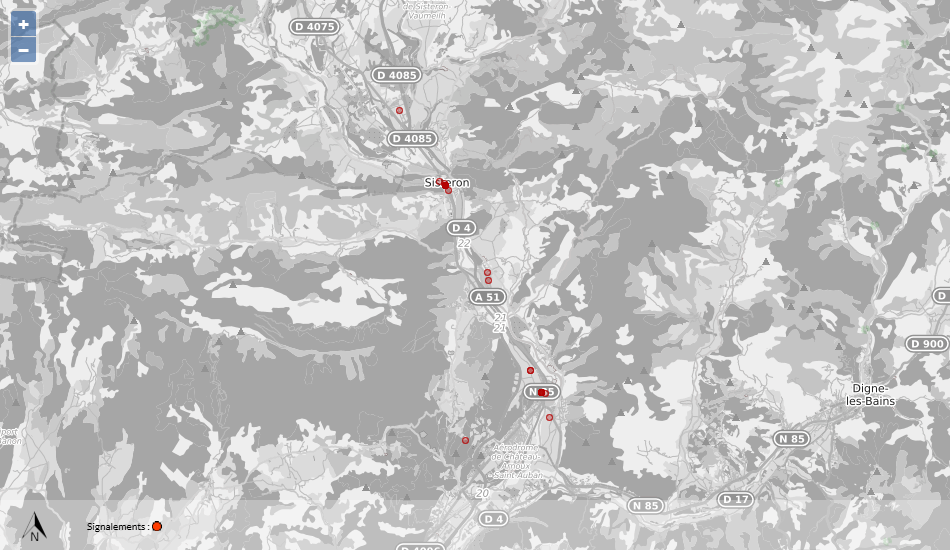 Signalements Vallée de la Durance Décembre 2025