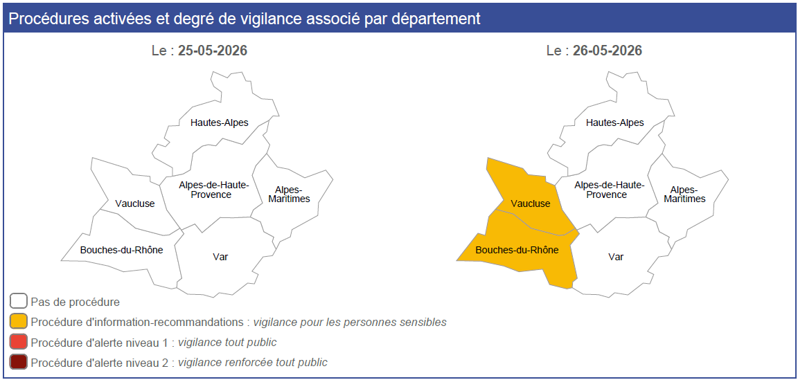 Vigilance pollution à l'ozone 