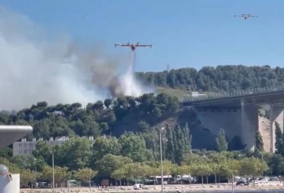 incendie Martigues