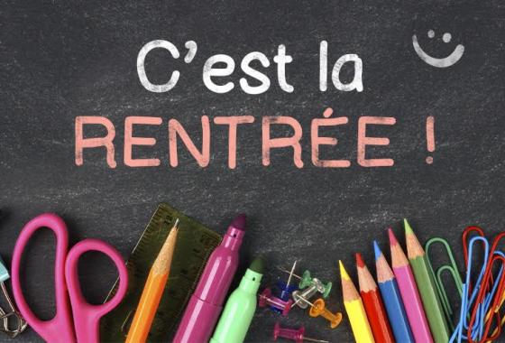 C'est la rentrée