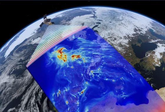 image satelitte de l'Agence spatiale européenne