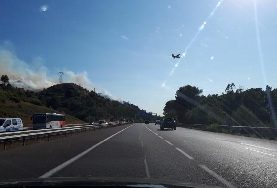 incendie pennes-mirabeau 8/07/25