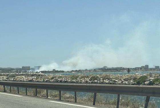 incendie à Port-de-Bouc