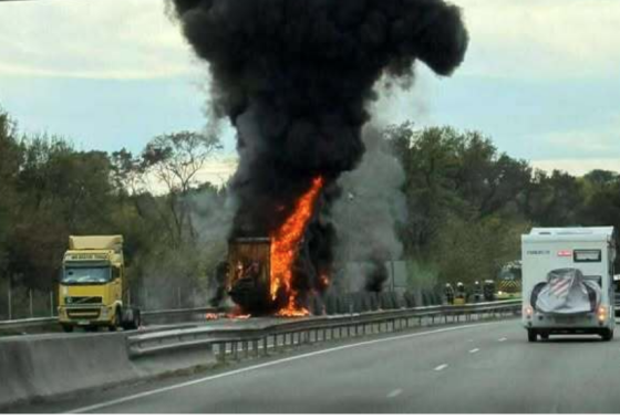 PL en feu à Nice