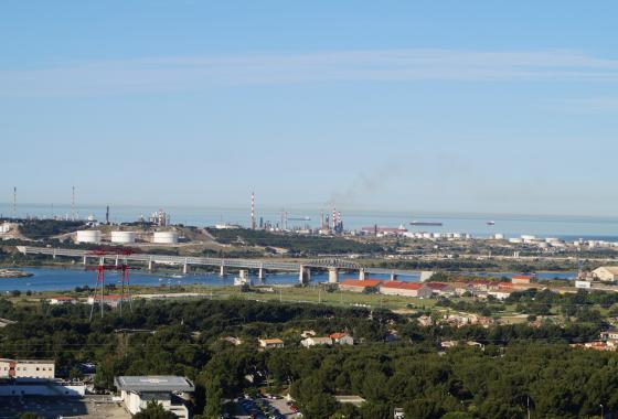 paysages industriel Martigues