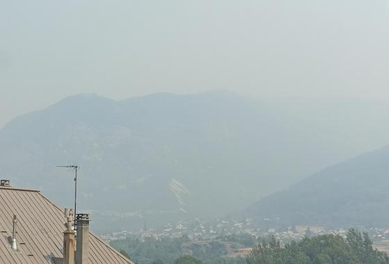incendie Briançon - 22 juillet 2026