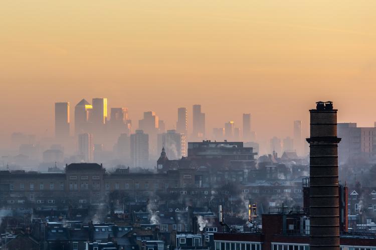 pollution de l'air à Londre