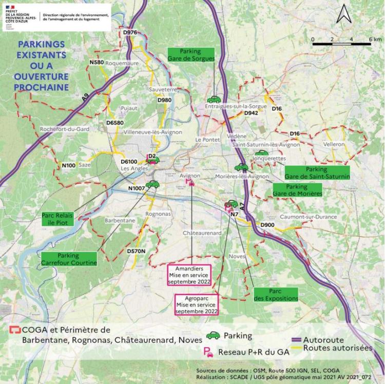 Circulation différentiée Avignon