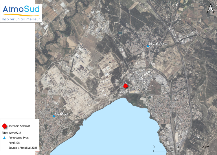 Rognac Solamat incendie