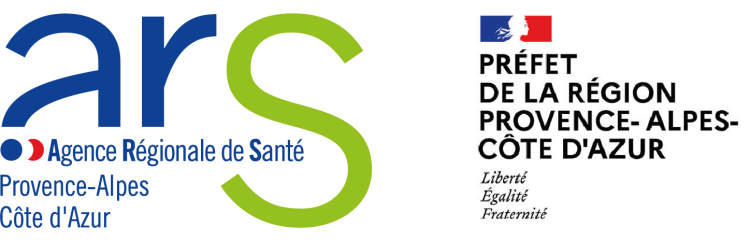 logos ARS et Préfet PACA