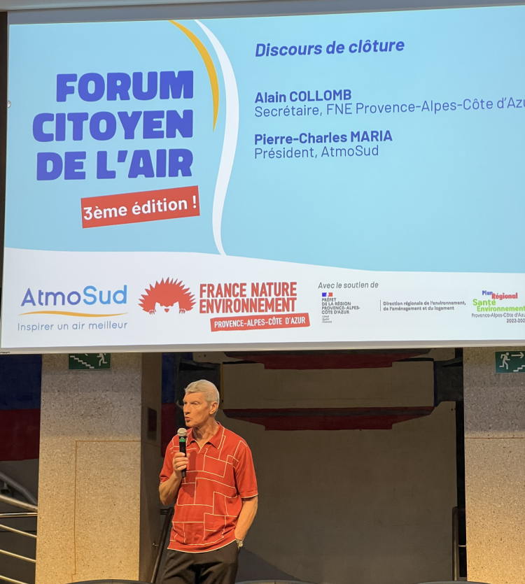 forum citoyen de l'air - 3e édition - Alain Collomb