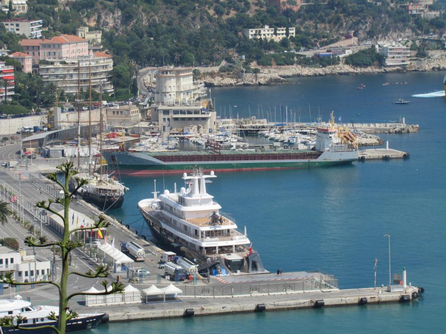 Quai du port de Nice