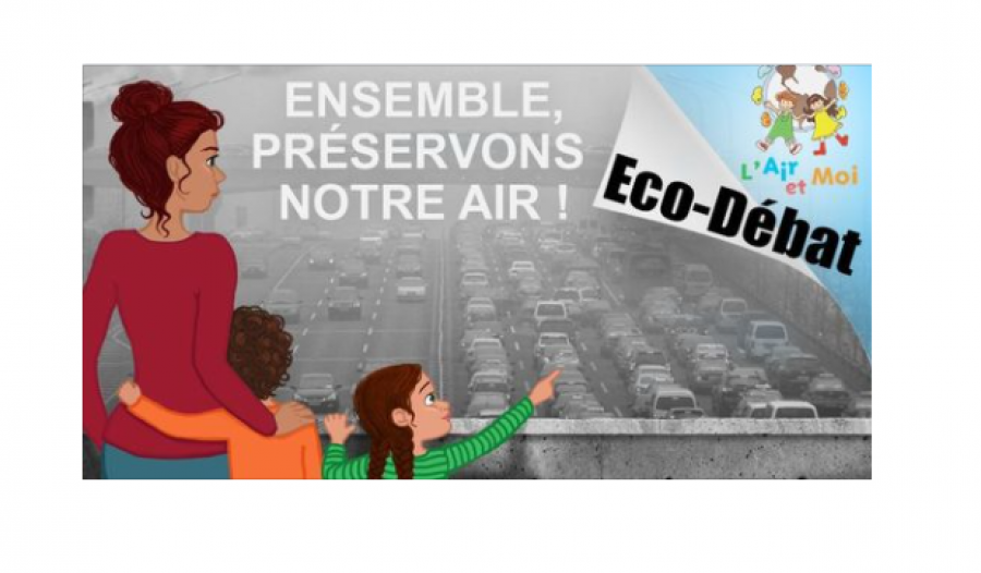 Affiche Eco-Débat de L'Air et Moi