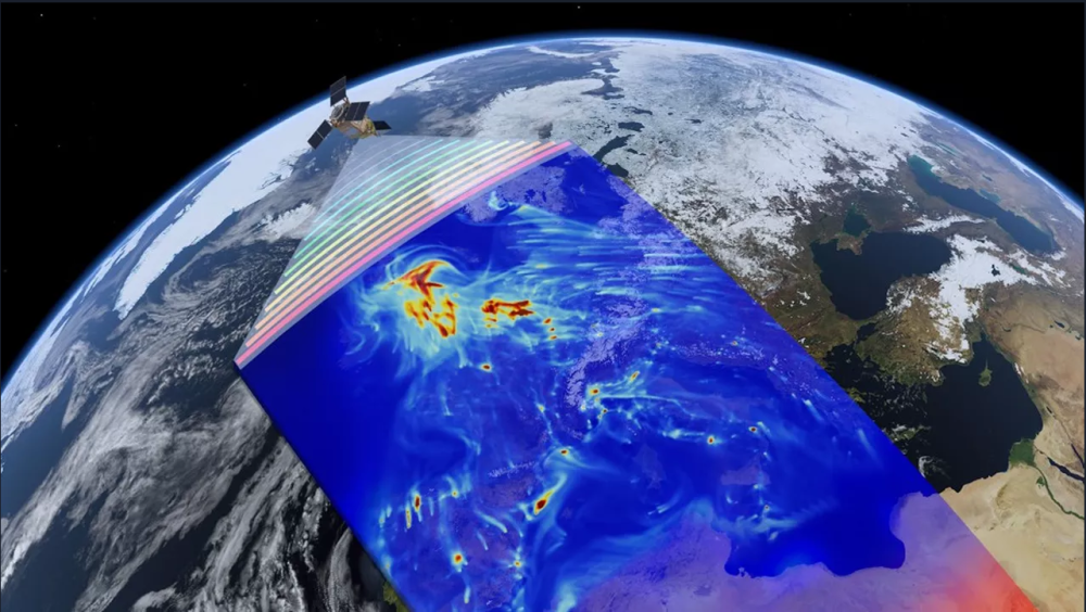 image satelitte de l'Agence spatiale européenne