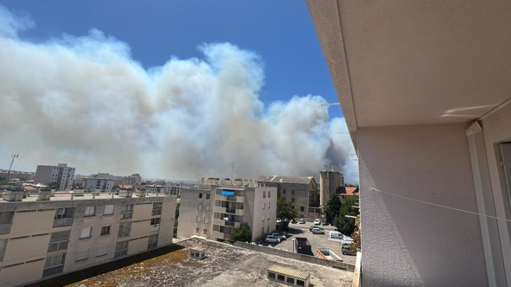 incendie Pennes-mirabeau - 8 juillet 2025