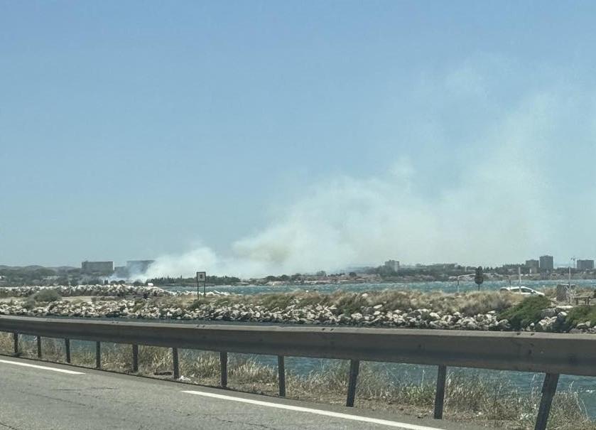 incendie à Port-de-Bouc