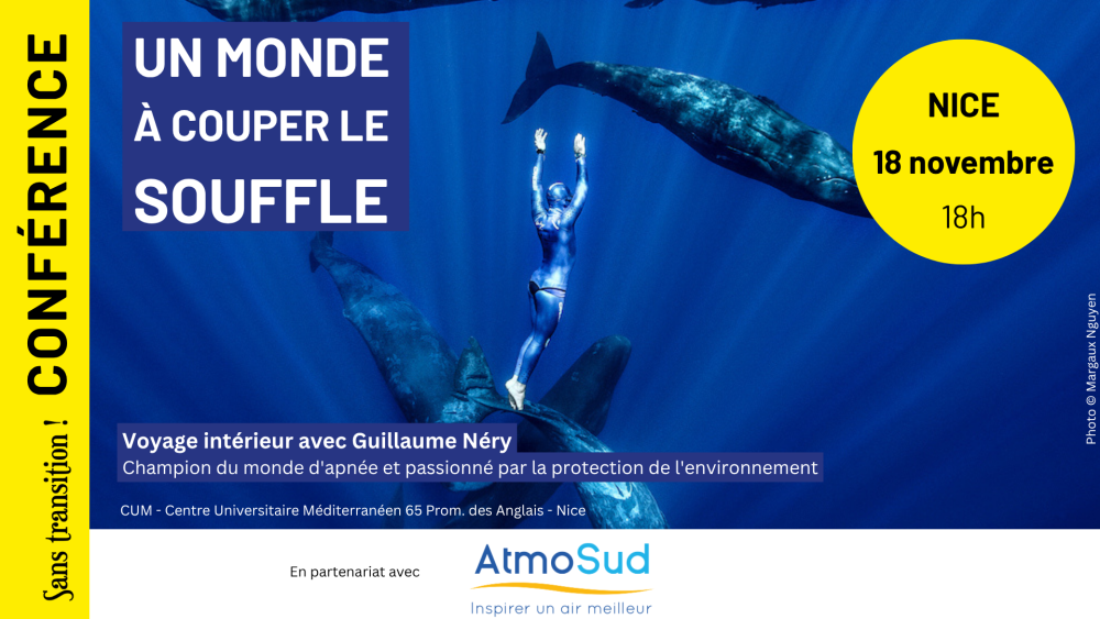invitation conférence Guillaume Néry - 18 novembre 2025