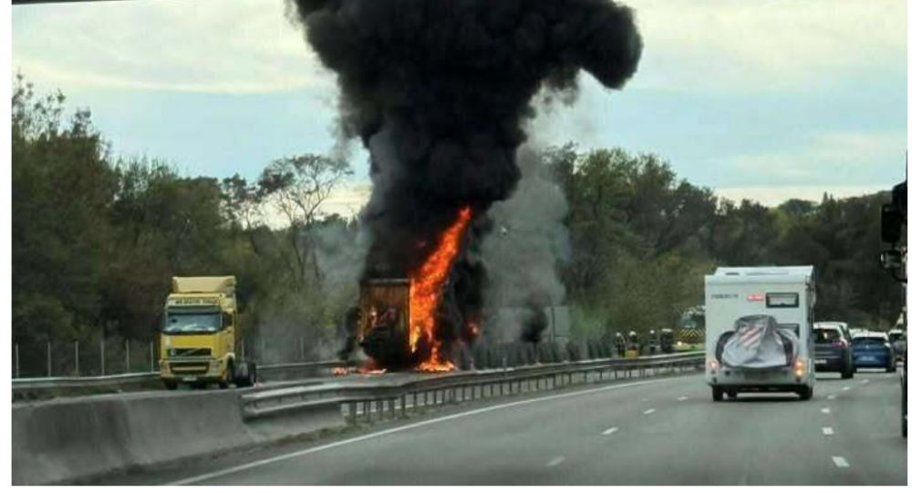 PL en feu à Nice