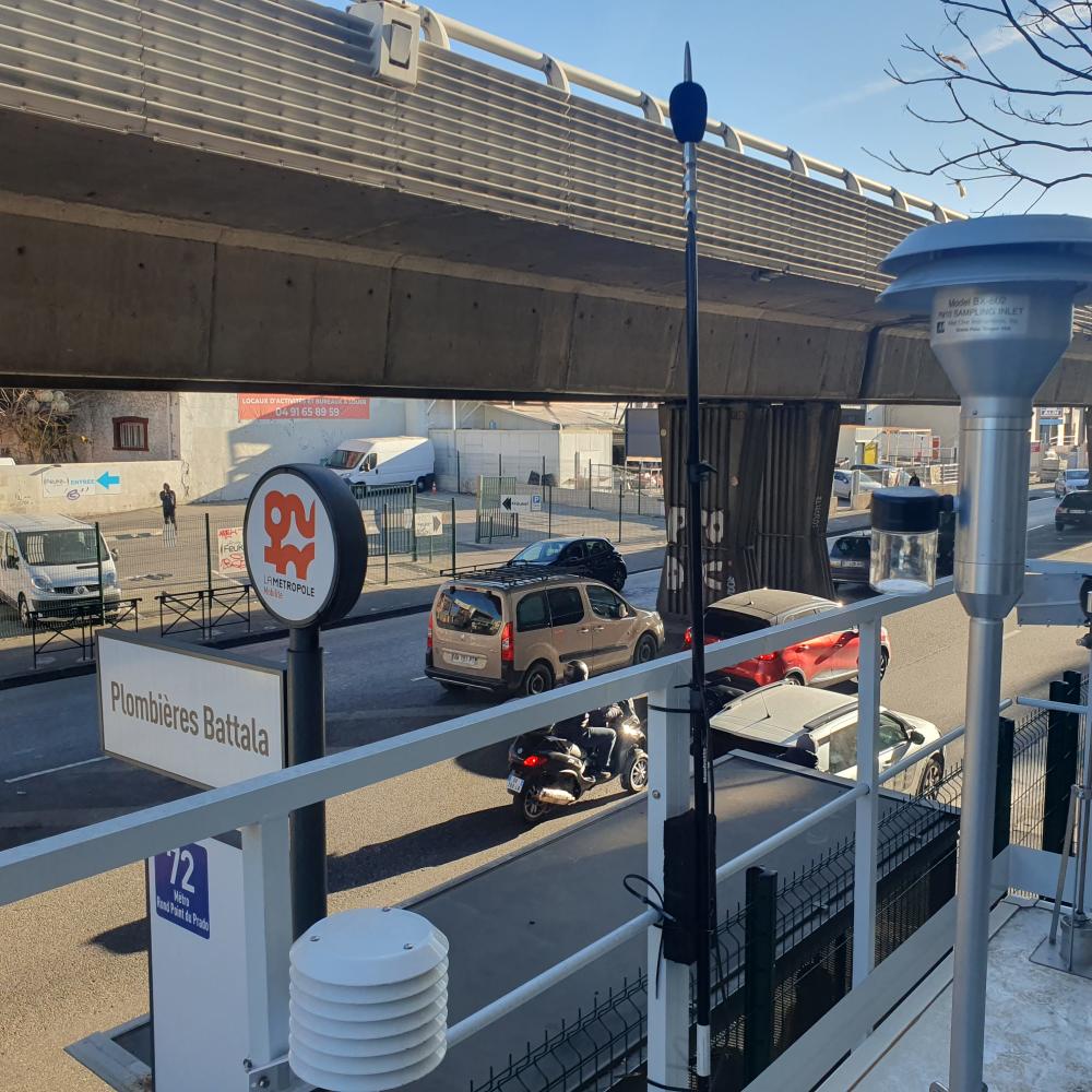 station Marseille Plombieres - tête prélèvement