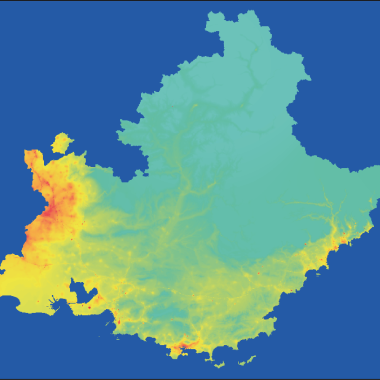 carte icair PM10 14 février 2023