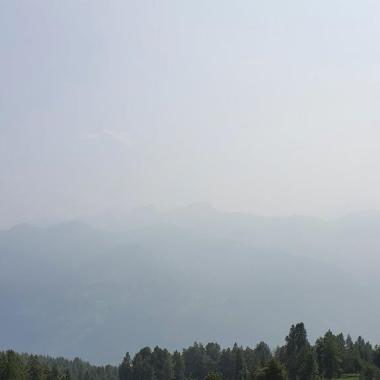 Fumée des incendies au Canada (Briançon)