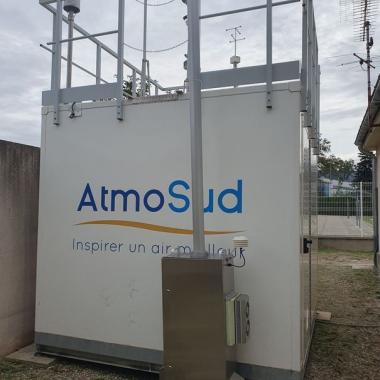 station campagne surveillance Lamanon