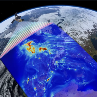 image satelitte de l'Agence spatiale européenne