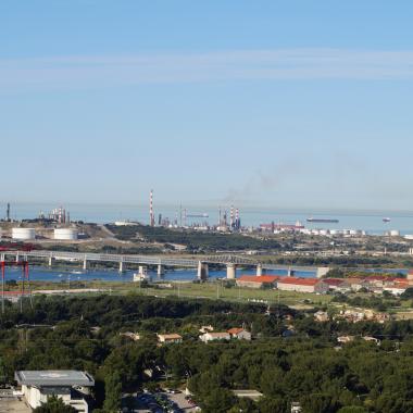 paysages industriel Martigues