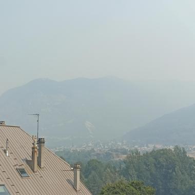 incendie Briançon - 22 juillet 2026